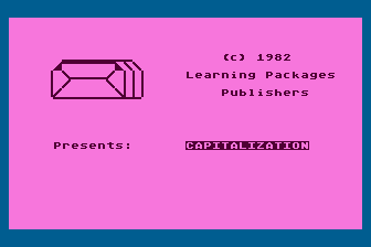 Capitalization atari screenshot