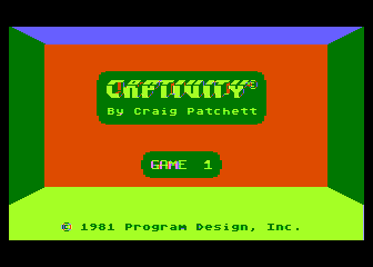 Captivity atari screenshot