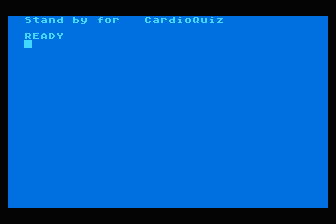CardioQuiz atari screenshot
