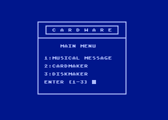 CardWare atari screenshot