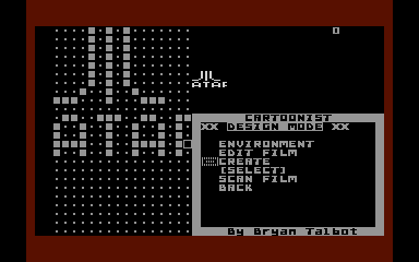 Cartoonist atari screenshot
