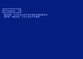 Casino Royale! atari screenshot
