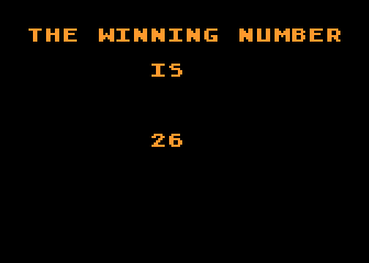 Casino Royale! atari screenshot