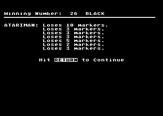 Casino Royale! atari screenshot