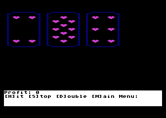 Casino World atari screenshot