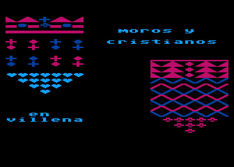 Castillo de Villena / En Busca del Toisón de Oro atari screenshot