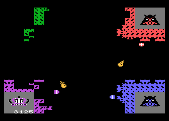 Castle Crisis atari screenshot