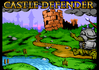 Castle Defender atari screenshot