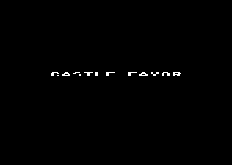 Castle Eayor atari screenshot