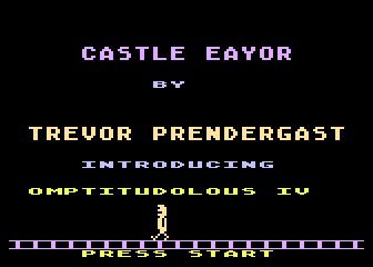 Castle Eayor atari screenshot