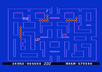 Caterpiggle atari screenshot