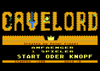 Cavelord atari screenshot