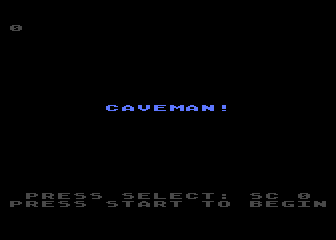 Caveman atari screenshot