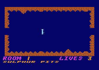 Cavern Escape atari screenshot