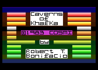 Caverns of Khafka atari screenshot