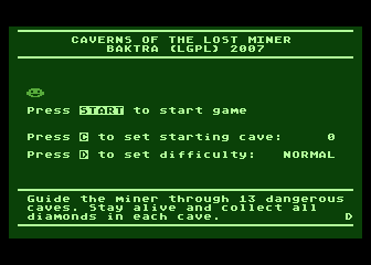 Caverns of the Lost Miner — screenshot 1