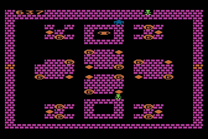 Caverns of the Minotaur atari screenshot