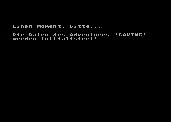 Caving atari screenshot