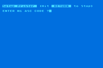 CCA Data Management System atari screenshot