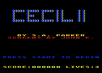 Cecil II atari screenshot