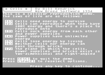 Cells — screenshot 1