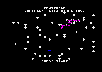 Centipede atari screenshot