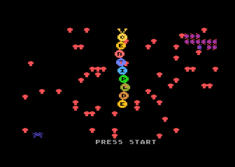 Centipede atari screenshot