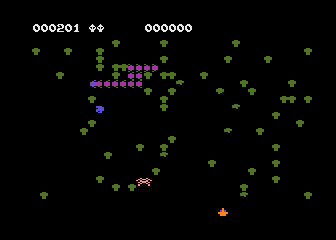 Centipede atari screenshot