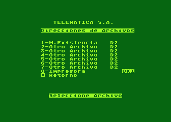 Centro de Costos atari screenshot