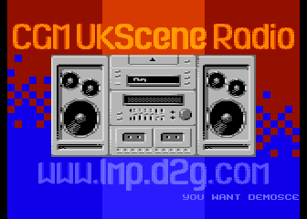 CGM UK Scene Radio atari screenshot