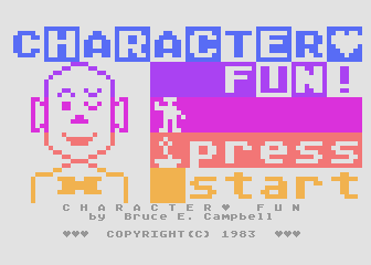 Character Fun atari screenshot