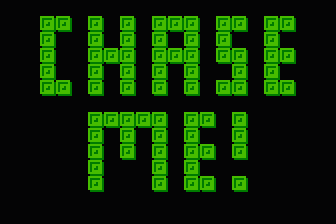 Chase Me! atari screenshot