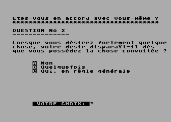 Check-Up Psychologique — screenshot 1