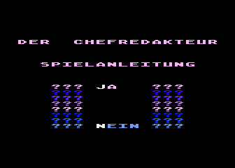 Chefredakteur atari screenshot