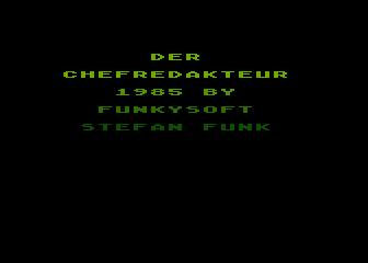 Chefredakteur atari screenshot