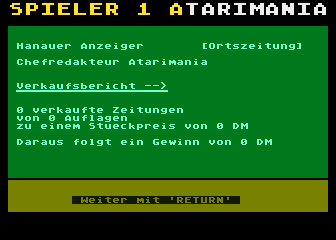 Chefredakteur atari screenshot