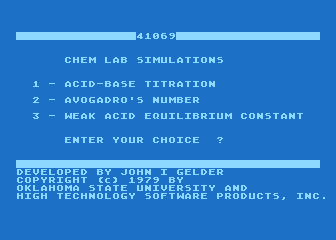 Chem Lab Simulations #1 — screenshot 1