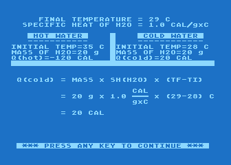 Chem Lab Simulations #3 atari screenshot