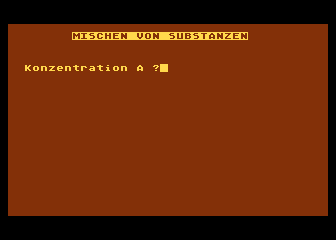 Chemie atari screenshot
