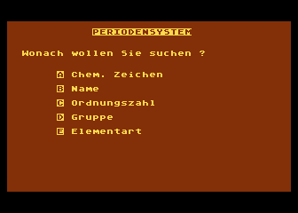 Chemie atari screenshot