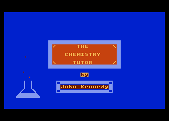 Chemistry Tutor atari screenshot