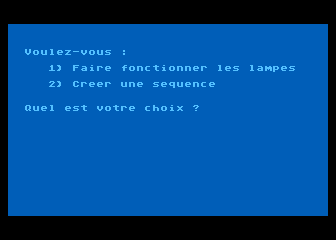 Chenillard atari screenshot