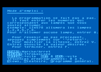 Chenillard atari screenshot