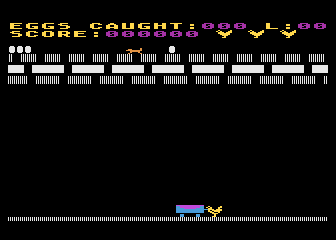 Chicken atari screenshot