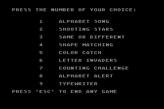 Children's Carrousel atari screenshot
