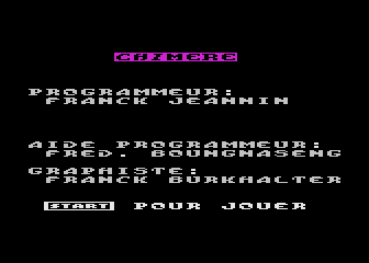 Chimère — screenshot 2