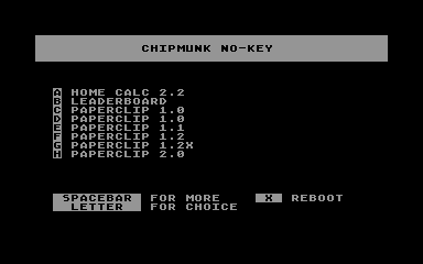 Chipmunk atari screenshot