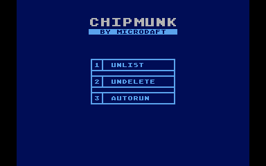 Chipmunk atari screenshot