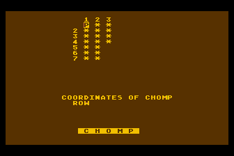 Chomp-Othello atari screenshot