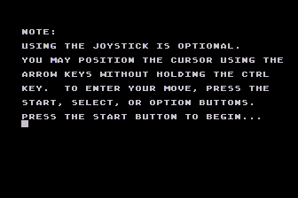 Chomp-Othello atari screenshot
